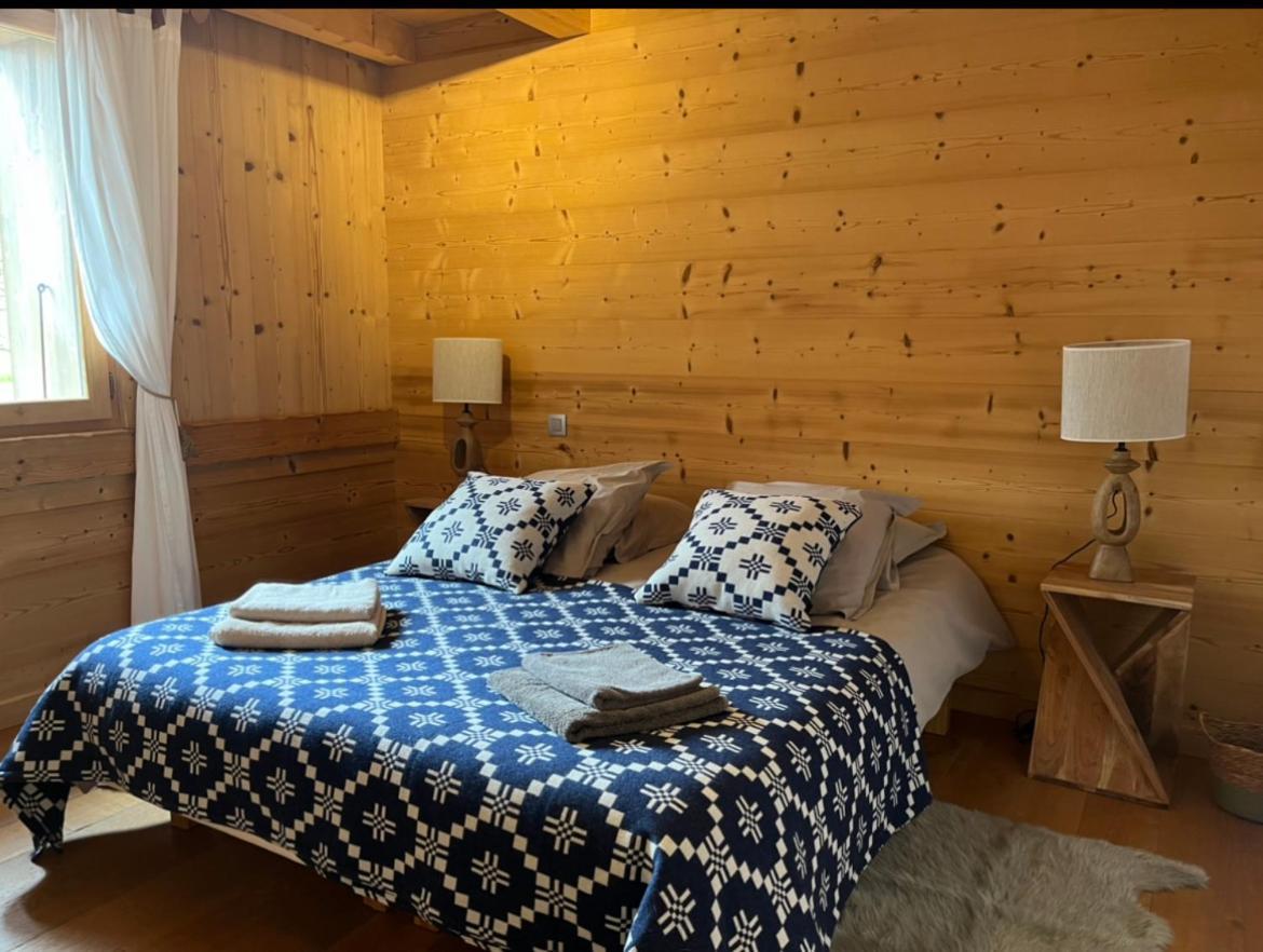 Le Chalet Du Cret - 8 Pers, Tout Confort Avec Jacuzzi Notre-Dame-de-Bellecombe Eksteriør bilde