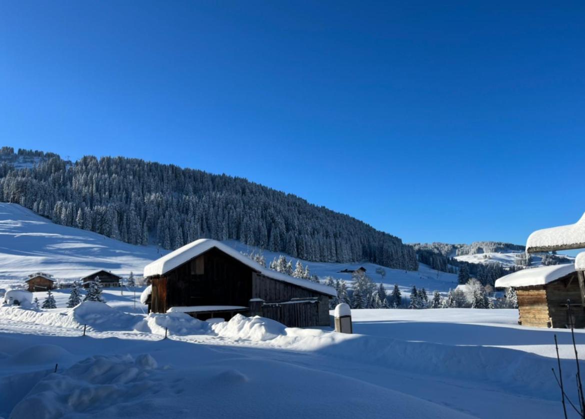 Le Chalet Du Cret - 8 Pers, Tout Confort Avec Jacuzzi Notre-Dame-de-Bellecombe Eksteriør bilde