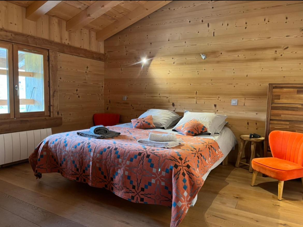 Le Chalet Du Cret - 8 Pers, Tout Confort Avec Jacuzzi Notre-Dame-de-Bellecombe Eksteriør bilde